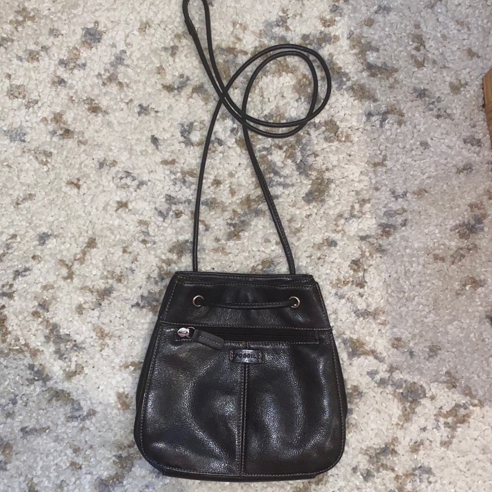 Fossil Black Leather Bag